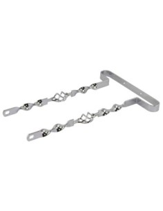 26 Lowrider Cage Flat Twisted Bumper Front/Rear Chrome.